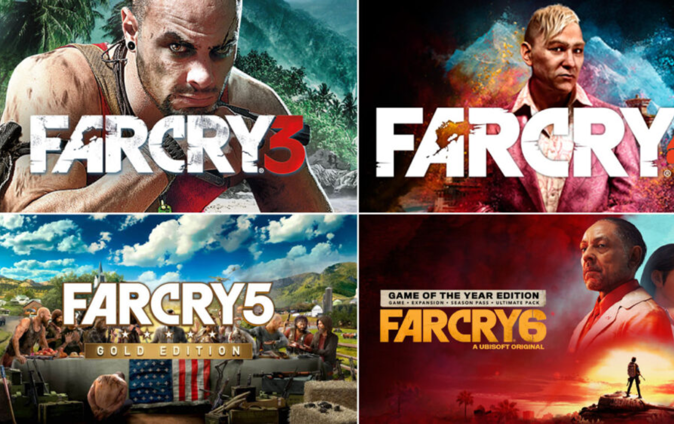 Combo 9 Game Far Cry + DLC DENUVO - Steam Offline Account
