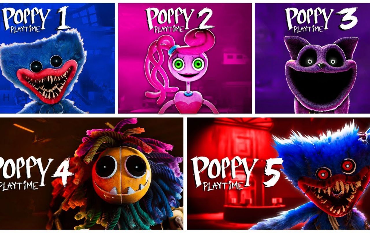 Poppy Playtime Full Chapter 1+2+3+4+5 - Steam Offline Account