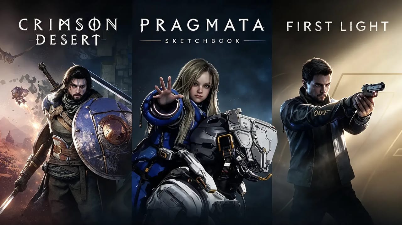 Combo 3 Blockbuster Games 2026: Pragmata | 007 First Light | Crimson Desert