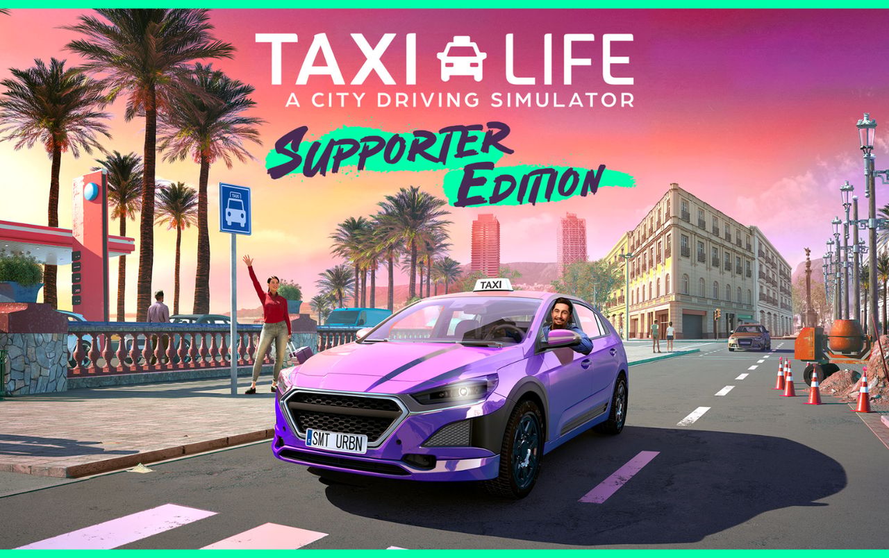 Taxi Life: A City Driving Simulator Supporter Edition - Steam Offline Account