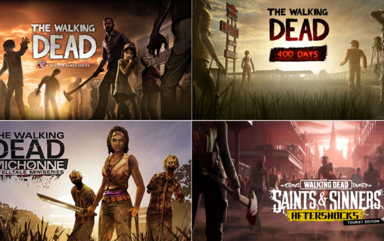 Combo Game The Walking Dead – Ultimate Steam Bundle - Steam Offline Account