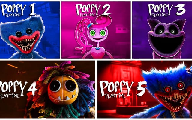 Poppy Playtime Full Chapter 1+2+3+4+5 - Steam Offline Account