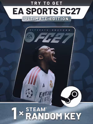  Try To Get EA Sports FC 27 - Random Ultimate Edition 1 Key (PC) - Random Steam Key - GLOBAL