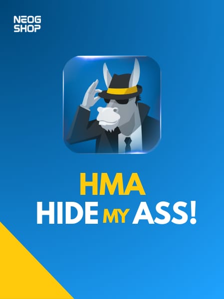 HMA VPN 1 Month 4 Device ( Without iOS ) - Official Key