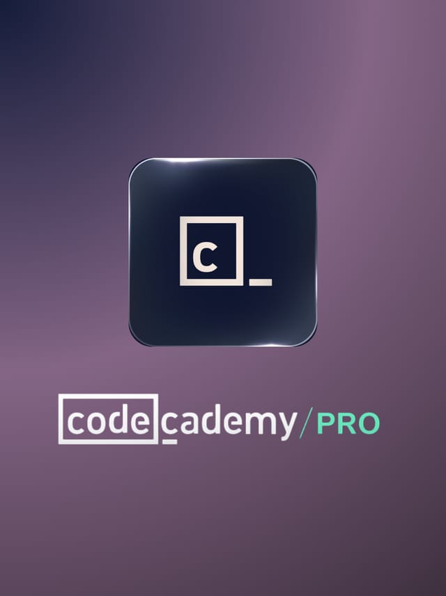 Codecademy Pro 6 Months - Upgrade On Your Own Account