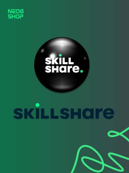 Skillshare Premium 1 Month - Upgrade On Your Own Account
